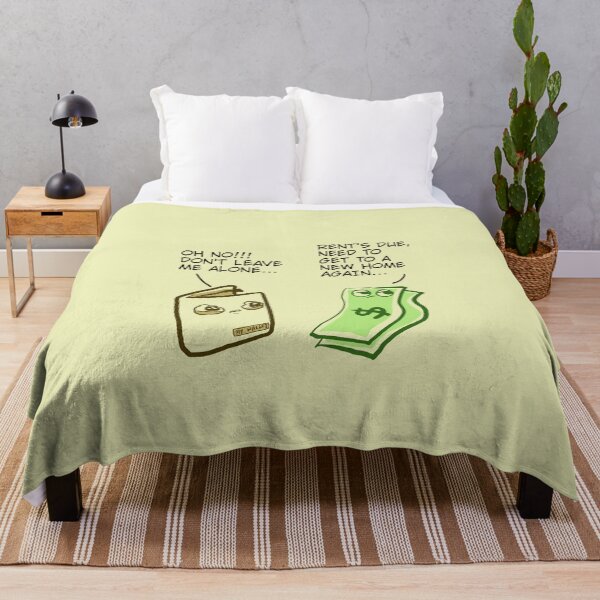 Item preview, Rents due wallet and money comic designed and sold by AnyssNara.