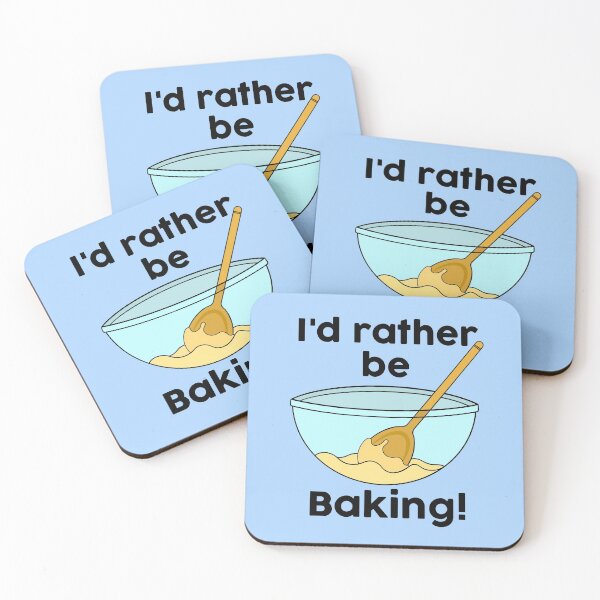 Item preview, I'd Rather be Baking designed and sold by BaconPancakes21.