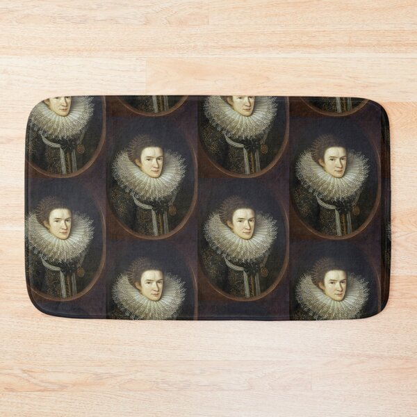 Item preview, European royal lady in an ornate collar portrait designed and sold by Vintage Designs +.