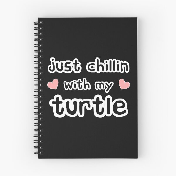 Item preview, Just Chillin with My Pet Turtle designed and sold by LoveLifeRandom.