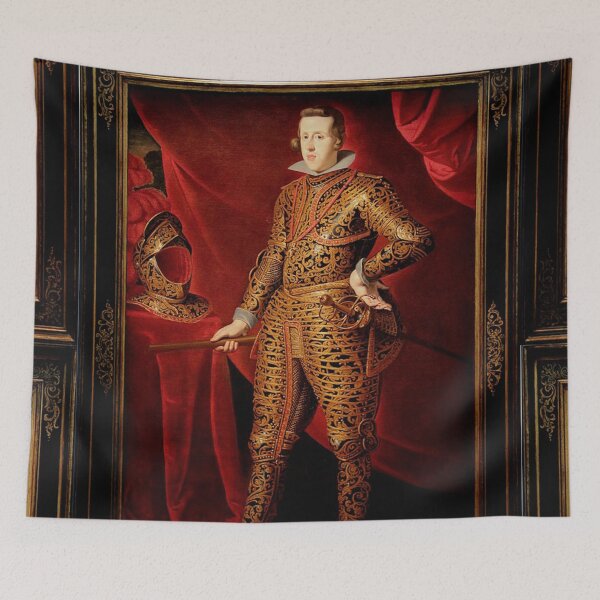 Item preview, Painting of Philip IV of Spain in armor (1627–1628) by Gaspar de Crayer designed and sold by Vintage Designs +.