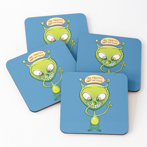 Item preview, Mischievous alien showing us that the truth is not out there designed and sold by Zoo-co.