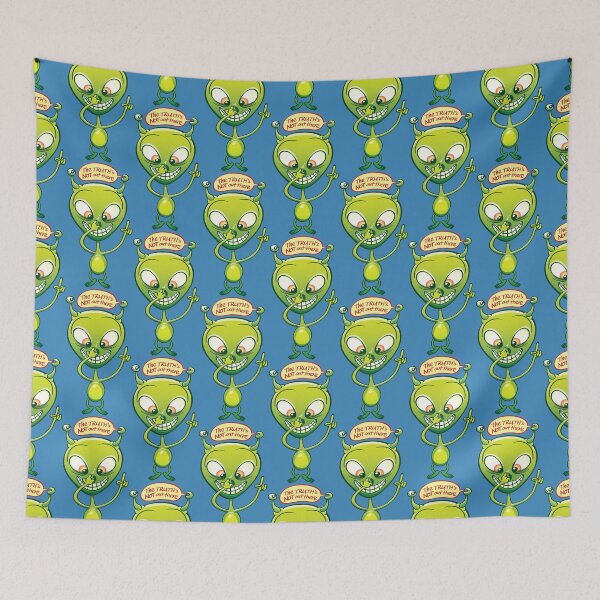 Item preview, Mischievous alien showing us that the truth is not out there designed and sold by Zoo-co.
