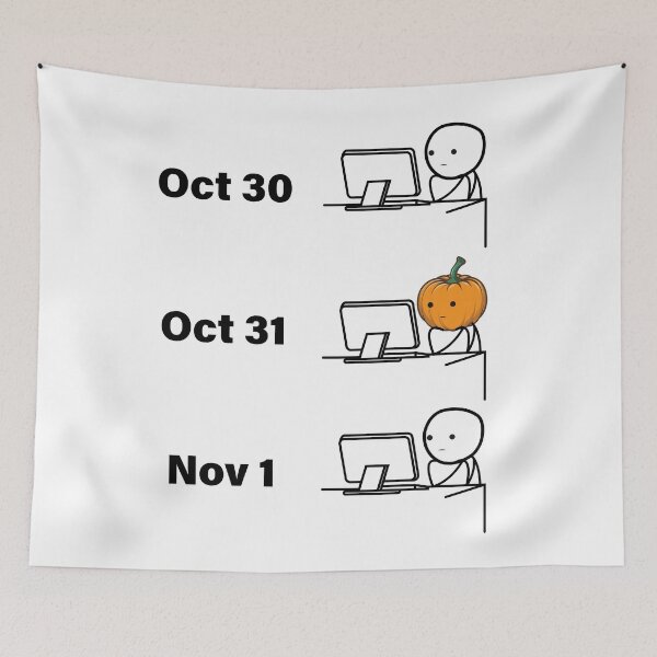 Item preview,  FUNNY RELATABLE HALLOWEEN ME VS ME IN HALLOWEEN MEME GIFT designed and sold by TheFirstOne.
