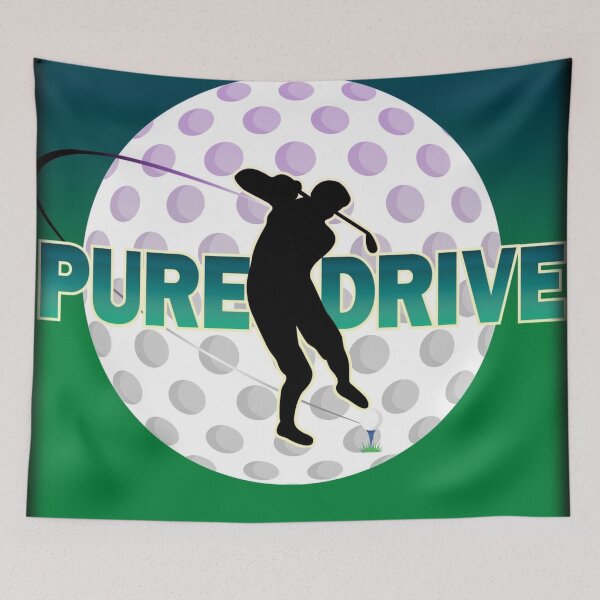 Item preview, Pure Driving Golfing Golf Graphic Art designed and sold by Mary Riley.