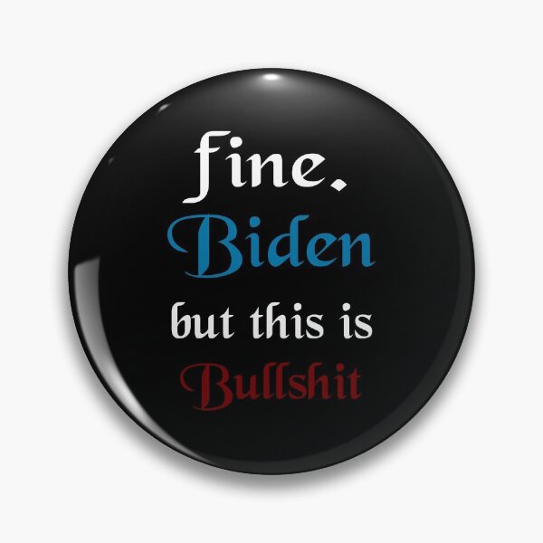 Item preview,  fine biden but this is bullshit fine biden  designed and sold by AnimaLovers.