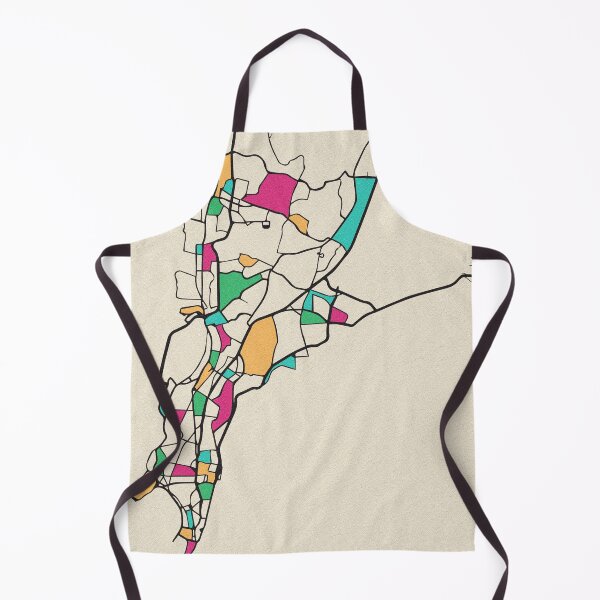 Item preview, Mumbai, India Street Map designed and sold by A Deniz Akerman.