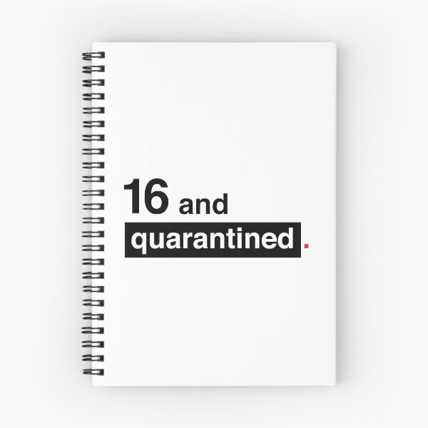 Item preview, 16 and Quarantined designed and sold by calligraphyshop.