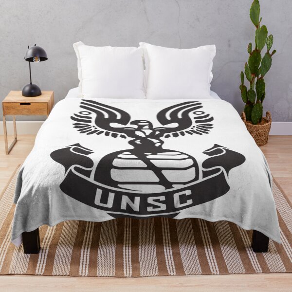 Halo Reach UNSC Logo Fleecedecke
