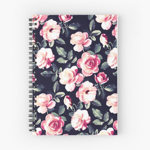 Item preview, Moody Vintage Rose Chintz in Peach Pink designed and sold by micklyn.