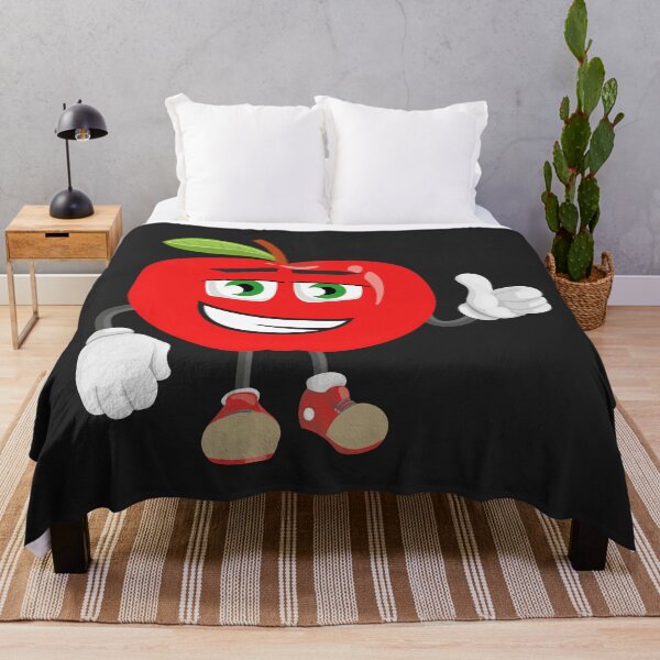 Item preview, Cute Smiling Red Cartoon Apple designed and sold by marfez1.