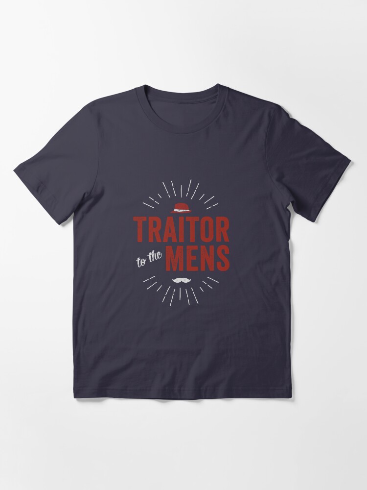 T-shirt essentiel ''Traître aux Mens (Dark)' : autre vue