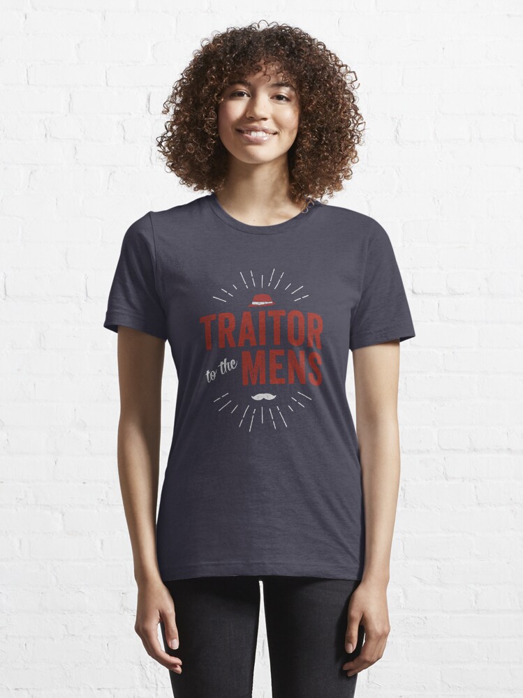 T-shirt essentiel ''Traître aux Mens (Dark)' : autre vue