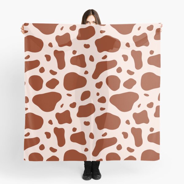 cow print scarf top