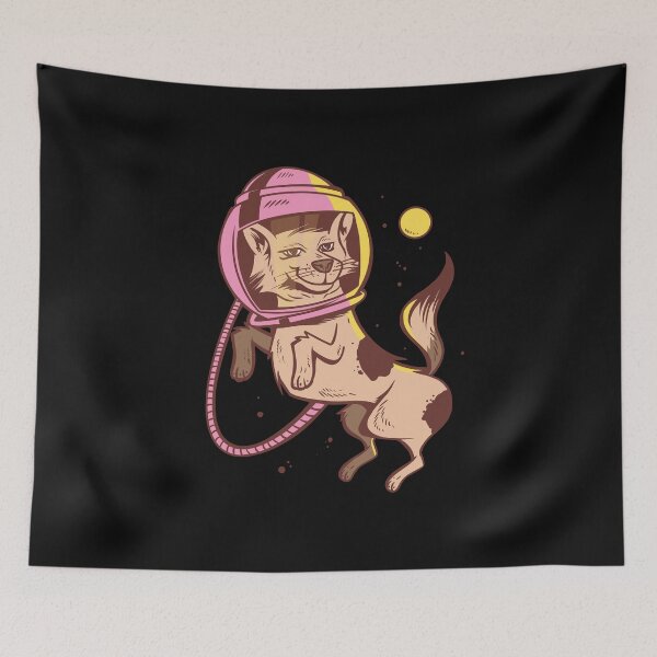 Item preview, Space dog, astronaut, space designed and sold by DerSenat.