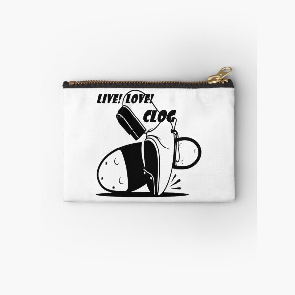 Item preview, Live Love Clog BLK designed and sold by Square Dancing Gifts & Merchandise.