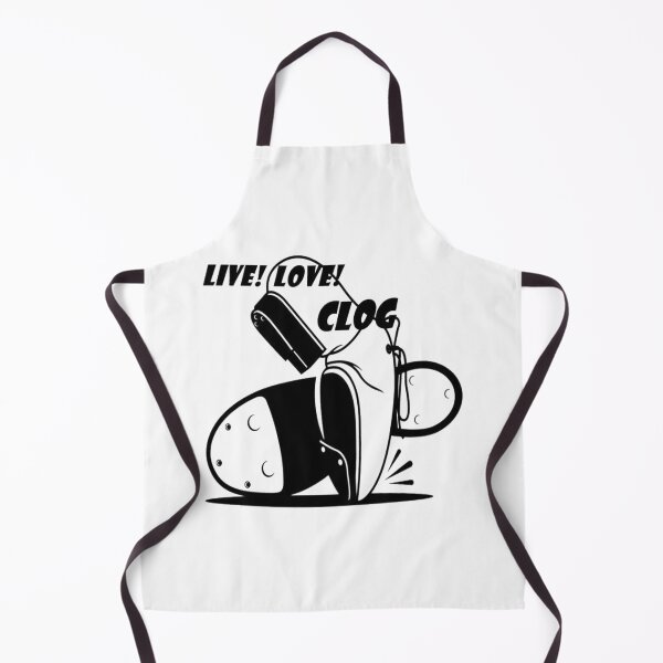 Item preview, Live Love Clog BLK designed and sold by Square Dancing Gifts & Merchandise.