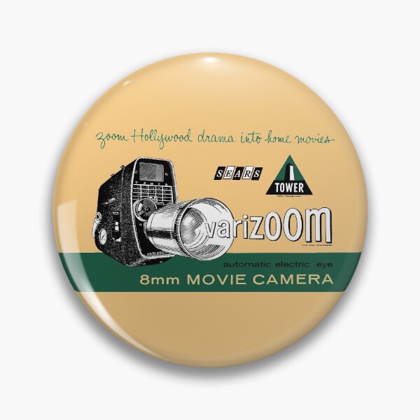 Item preview, 8mm MOVIE CAMERA - ADVERT designed and sold by ThrowbackAds.