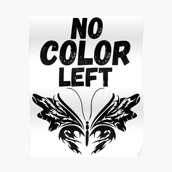 poster no color