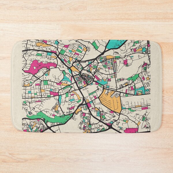 Item preview, Nairobi, Kenya Street Map designed and sold by A Deniz Akerman.