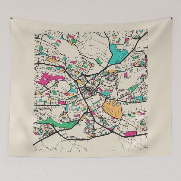 Item preview, Nairobi, Kenya Street Map designed and sold by A Deniz Akerman.