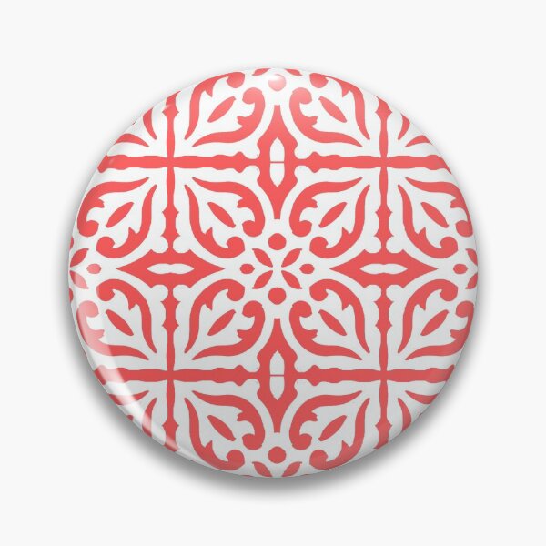 Item preview, Seamless Tunisian bright red mosaic tiles pattern designed and sold by MariemN.