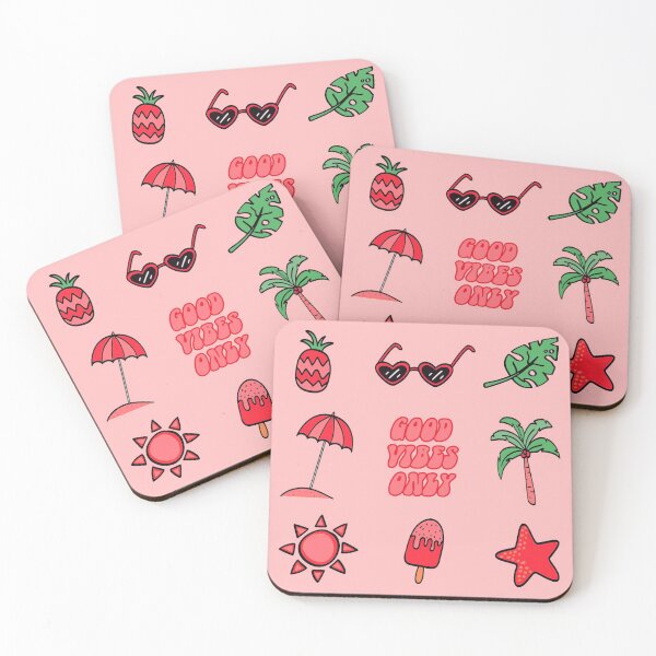 Item preview, Pack Summer Good Vibes Only Rojo designed and sold by everything4eva.