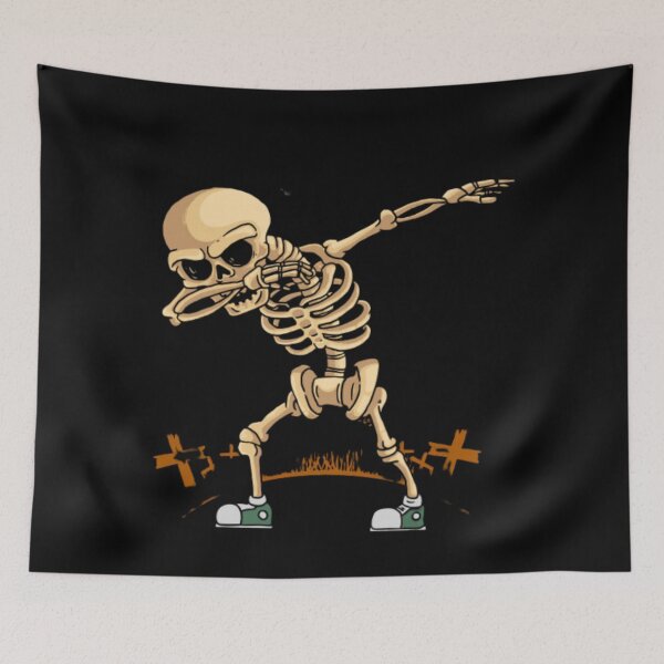 Item preview, Dabbing skeleton designed and sold by Rakos-Merch.