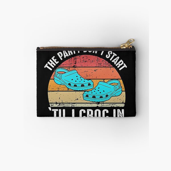 Item preview, The Party Don't Start Till I Croc in Shirt Vintage Gift for Grandpa designed and sold by flashdeals70.