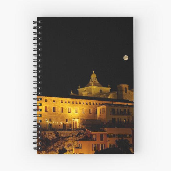 Item preview, Cloister and church of Carmen at night - Mahon, Menorca designed and sold by Ulysse Pixel.
