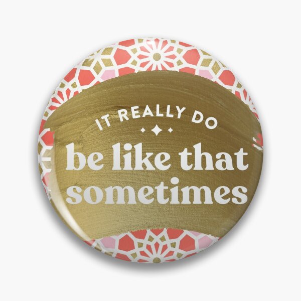 Item preview, It Really Do Be Like That Sometimes – Coral & Gold Palette designed and sold by Cat Coquillette.