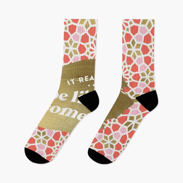 Item preview, It Really Do Be Like That Sometimes – Coral & Gold Palette designed and sold by Cat Coquillette.