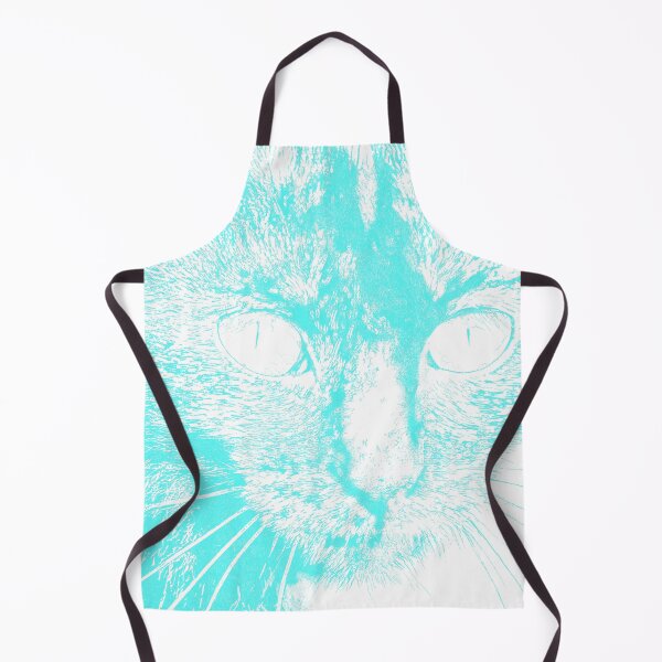 Item preview, Fluffy's eyes drawing, light blue designed and sold by dnparker.