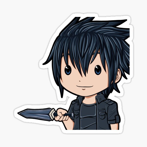 Vista previa del artículo con la obra «Noctis (Daga)», diseñado y vendido por LittleZireael.