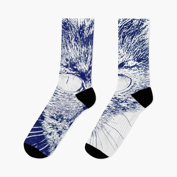 Item preview, Fluffy's eyes drawing, dark blue and white designed and sold by dnparker.