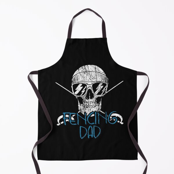 Item preview, Fencing Dad fencing skull position-ready-go designed and sold by Kalli-design.