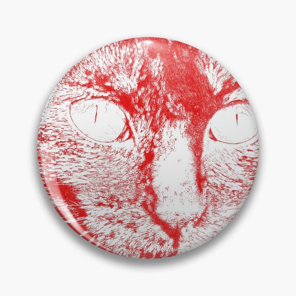 Item preview, Fluffy's eyes drawing, red and white designed and sold by dnparker.