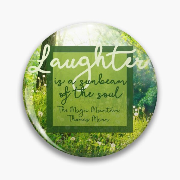 Item preview, Laughter is a sunbeam - Thomas Mann designed and sold by Dithers.