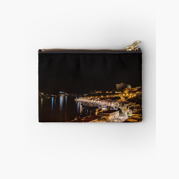 Item preview, Mahon harbor at night - Menorca, Spain designed and sold by Ulysse Pixel.