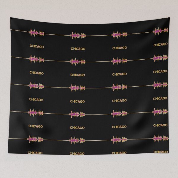 Item preview, Chicago Skyline Pulse designed and sold by Dude  Stuff.