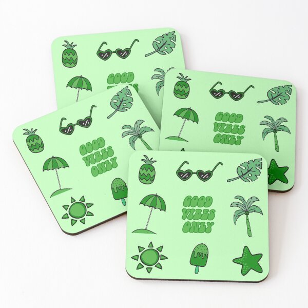 Item preview, Pack Summer Good Vibes Only Verde designed and sold by everything4eva.