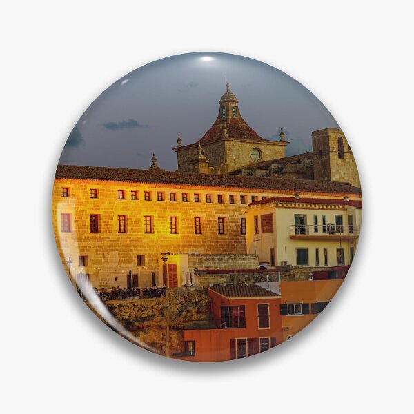 Item preview, Cloister and church of Carmen at dusk - Mahon, Menorca designed and sold by Ulysse Pixel.