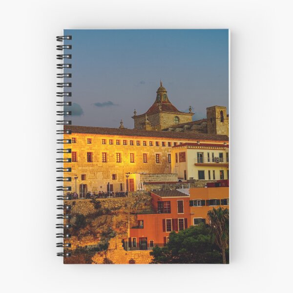 Item preview, Cloister and church of Carmen at dusk - Mahon, Menorca designed and sold by Ulysse Pixel.
