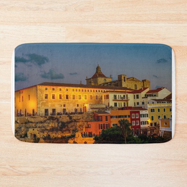 Item preview, Cloister and church of Carmen at dusk - Mahon, Menorca designed and sold by Ulysse Pixel.
