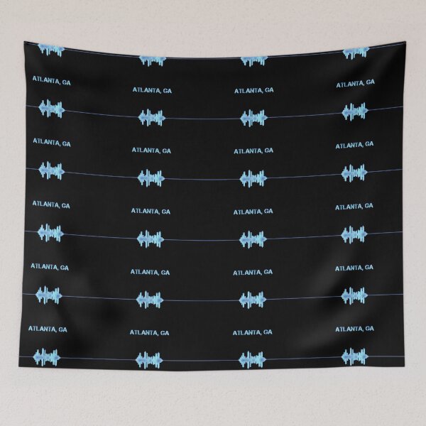 Item preview, Atlanta Georgia Skyline Soundbite Pulse designed and sold by Dude  Stuff.