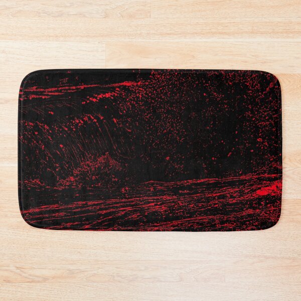 Item preview, surf detail drawing, red on black designed and sold by dnparker.