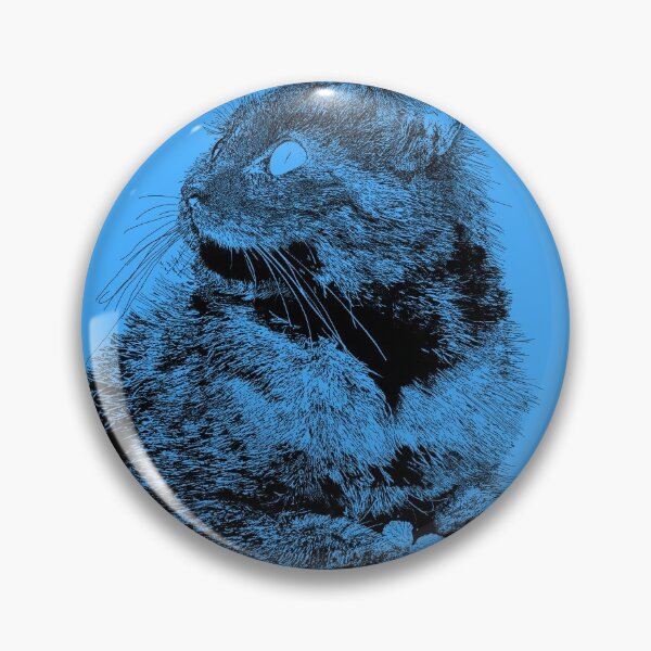Item preview, Dibujo esponjoso, en azul designed and sold by dnparker.