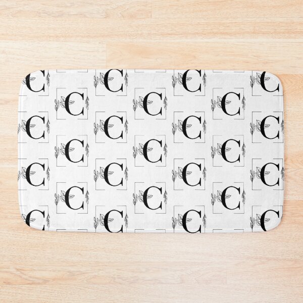 Item preview, Botanical Alphabet C Floral Monogram designed and sold by AuroCreatives.