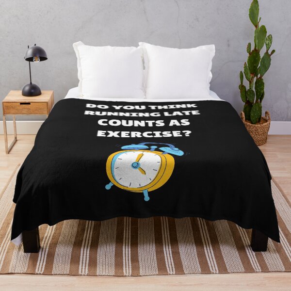 Item preview, Do you think running late counts as exercise? designed and sold by Lawro007.