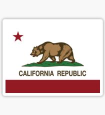 California Republic Flag Sticker